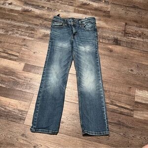 Cat & Jack kids blue straight leg stretch denim jeans